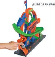 Hot Wheels Rueda de la Fortuna Pista para coches de juguete con noria con luces y sonidos Mattel HKX46 - details 4