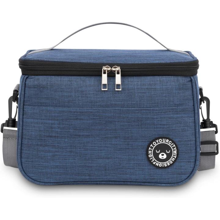 Bolsa Térmica Porta Alimentos 6.4L, Ideal para Trabajo, Viajes y Picnics