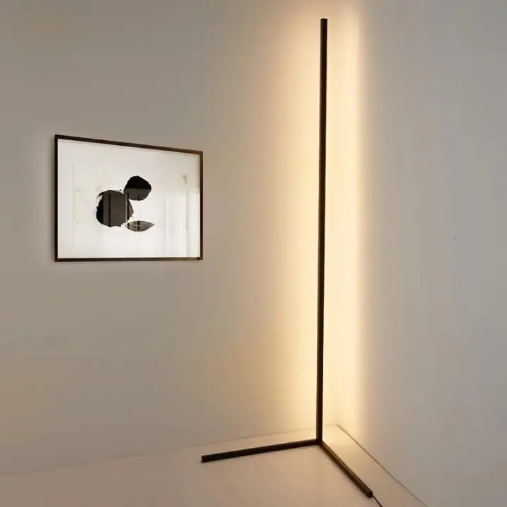 Lámpara De Piso RGB Con Sincronización De Música Moderna 16 Millones De Colores Cambiantes Para Ambiente De Buena Alegría En Dormitorio Y Sala De Estar - 1
