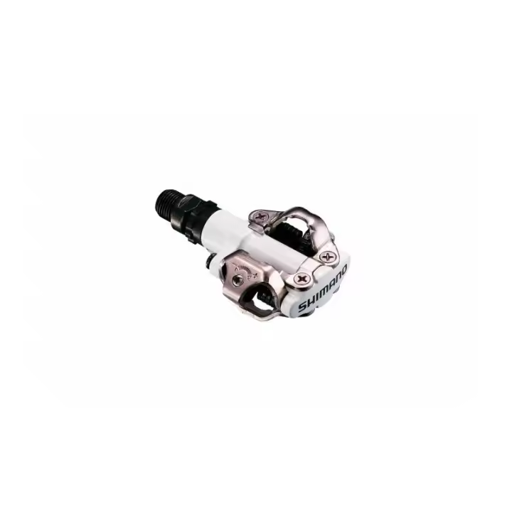 SHIMANO Pedales M520 SPD Blanco Con Calas SM-SH51 - 1