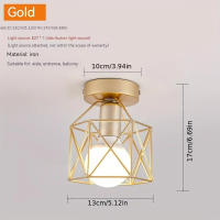 Lámpara De Techo Redonda LED 110V 220V Mini Lámpara De Pared Para Iluminación Interior Cocina Dormitorio Sala De Estar Baño Estilo Moderno - details 2