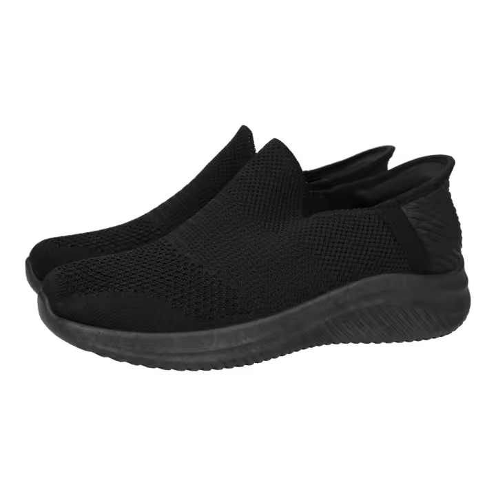 Deportivos marca DEMAX para mujer en color negro. Zapatillas Slip On para mujer, en color negro, cómodas, ligeras, deportivas slipon para chicas - 1