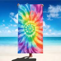 Toalla De Playa Grande Y Absorbente Colorida Para Viajes Al Aire Libre Y Camping Toalla De Natación De Verano Suave Para Baño Y Mar - details 5