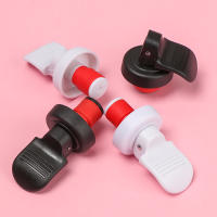 5pcs Tapón De Botella De Vino Ecológico De Plástico Y Silicona Para Refrigeración Y Almacenamiento Tapón De Champán Tapa De Decantador - details 6