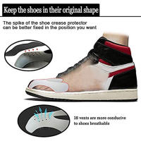 4Pcs Protección De Zapatos Para Zapatillas Antideslizante Soporte De Punta Capa De Deporte Protección Contra Pliegues Y Arrugas - details 1