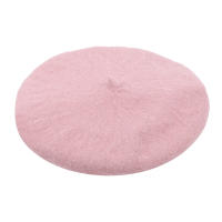 Gorro De Lana Térmico Para Bebés Y Niñas Estilo Francés Retro Vintage Beret Elegante De Color Sólido Para Invierno - details 45