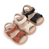 Zapatillas De Verano Para Bebés Niñas Y Niños Antideslizantes Con Suela De Goma Primera Caminadora Transpirables Tallas Ajustables Para Niños Recién Nacidos - details 0