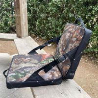 Cojín de algodón grueso para estadio al aire libre, cojín plegable con camuflaje de hojas, cojín de algodón grueso para caza al aire libre - details 1
