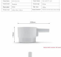Taza De Escurridera De Harina Eléctrica De Acero Inoxidable 1L Herramienta De Pastelería Para Azúcar En Polvo Y Pasteles - details 12