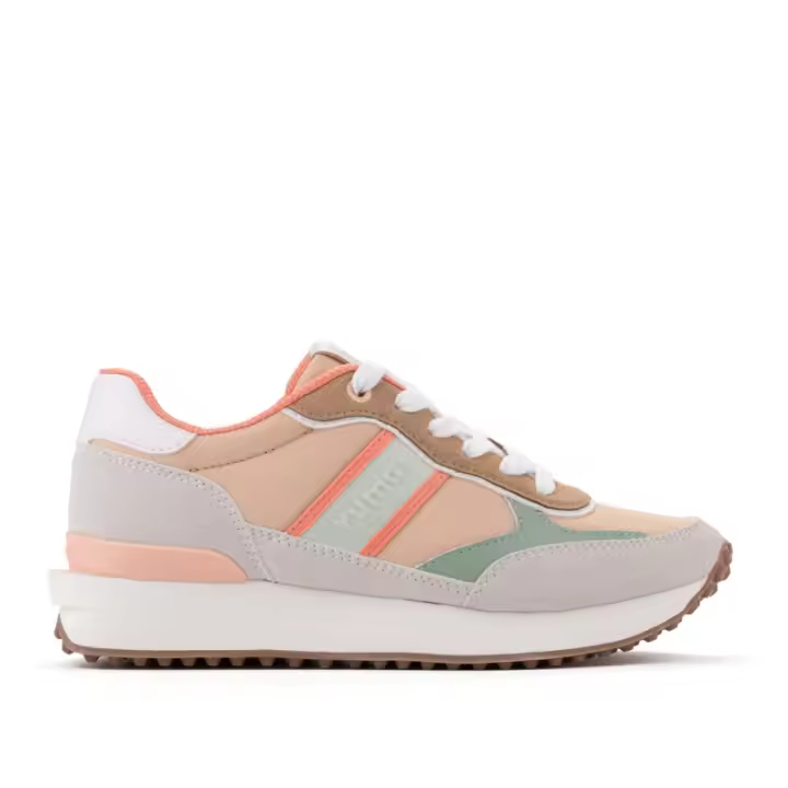 Zapatilla sneaker Yumas BRUNY BEIGE para Mujer - 1