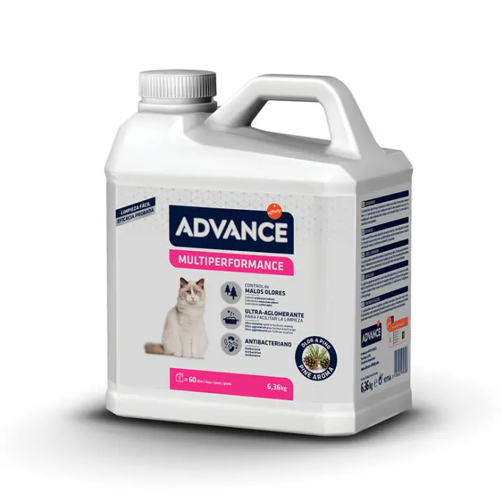 Advance Multiperformance - Arena para Gatos Aglomerante - 6,36 Kg - 1