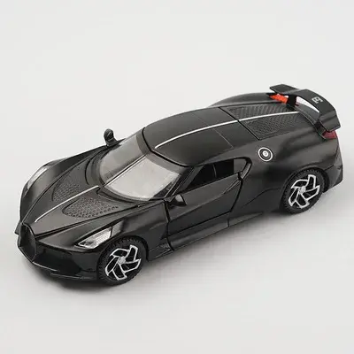 Bugatti Lavoiturenoire 1:32 Coche Deportivo De Metal Diecast Modelo Colección Juguete Para Niños Simulación Alta No Electrico - 1