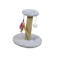 Poste De Afilado Para Gatos Premium Con Alambre De Sisal Protege Muebles Duradero Para Gatos Pequeños Y Gatitos Juguete Interactivo Para Mascotas - details 0