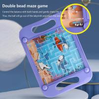 Juguete Educativo Montessori Para Niños Y Adultos Desafío Dificil Juego De Memoria Y Secuencias 3D Laberinto De Bola Gravity Balance - details 19