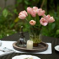 Pala De Madera Multifuncional Para Frutas Y Velas Soporte Ecológico Ligero Para Cocina Y Hogar Estilo Rústico Farmhouse - details 2