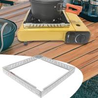 Escudo De Viento Portátil Para Estufa De Gas Protección Contra Viento Para Camping Pesca BBQ Emergencia Estufa De Cocina Al Aire Libre - details 2