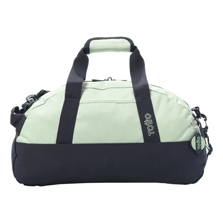 Totto España - Bolsa de Deporte y de Viaje Active S Verde Meadow Mist - Ajustable Al Hombro - Bolsillos Estratégicamente Ubicados - Comodidad y Practicidad - 1