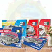 Modelo De Campo De Fútbol 3D Puzzle Estereoscópico DIY Para Gymnasium Juguete Educativo De Papel Para Niños Y Adolescentes - details 0