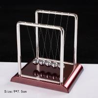 Newton's Cradle Balance De Acero Pelota De Juguete Para Oficina Y Decoración Del Hogar Pendulo De Ciencia Y Matemáticas Alivio Del Estrés Regalos Para Niños Y Adultos - details 5