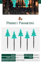Luces Solares De Copos De Nieve LED Para Jardín Decoración De Navidad Guirnalda De Árbol De Navidad Y Paisaje Externo - details 18