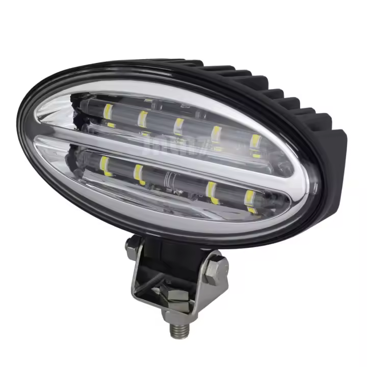 Luz LED JALN7 Para Tractor Oval 6.7 Pulgadas Versátil Para Deere 45W Massey Ferguson Case IH Combines Cotton Picker - 1