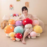Almohada De Hongo De Peluche Lindo Animal De Peluche Para Decoración De Habitación Regalo Para Adultos Almohada De Espalda PU Espuma Poliéster - details 0