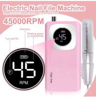 Máquina De Uñas Eléctrica Recargable Profesional 45000RPM Portátil Para Archivar Uñas De Acrílico Y Gel Eliminación De Uñas Postizas - details 4