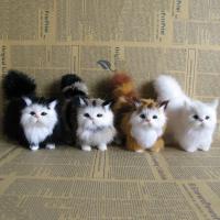 Juguete De Peluche Simulación De Gato Lindo Muñeco De Peluche Suave Para Niñas Y Niños Regalo De Cumpleaños O Día De San Valentín Animal Realista Modelo De Gata Para Niñas - details 7