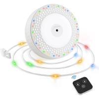 Luces navideñas para exteriores, luces impermeables para árbol de Navidad, cadena de luces navideñas coloridas de 10 m con control remoto, 6 modos, cadena de luces decorativas para árbol de Navidad, fiestas, jardín - details 0