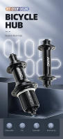 Hub De Bicicleta De Carretera ARC De Aluminio 270g Frente 20 Agujeros Trasero 24 Agujeros 4 Pilares Sellado Para 8 9 10 11v - details 2