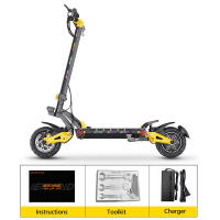 IENYRID ES60 Patinete eléctrico, motor 2*1200W, batería de 48V 23Ah, neumático de 11 pulgadas, velocidad máxima de 60 km/h, alcance de 70 km, carga máxima de 150 kg, freno hidráulico, desbloqueo con botón de seguridad, plegado rápido - details 7