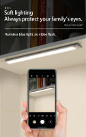 Luz Nocturna Ultra Delgada LED Para Armario Y Cocina Con Sensor De Movimiento Y Tipo-C Luz Sin Cable Para Dormitorio Iluminación De Gabinete - details 6