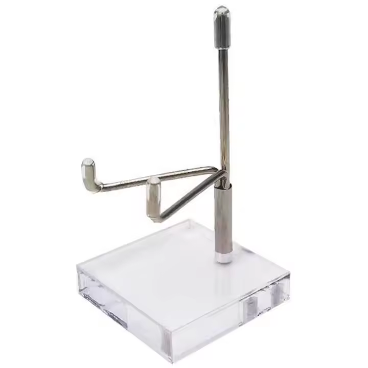 Soporte De Mineral De Metal Con Base De Acrílico Para Bola De Cristal Estante Para Piedra Decoración Del Hogar Y Artesanías - 1