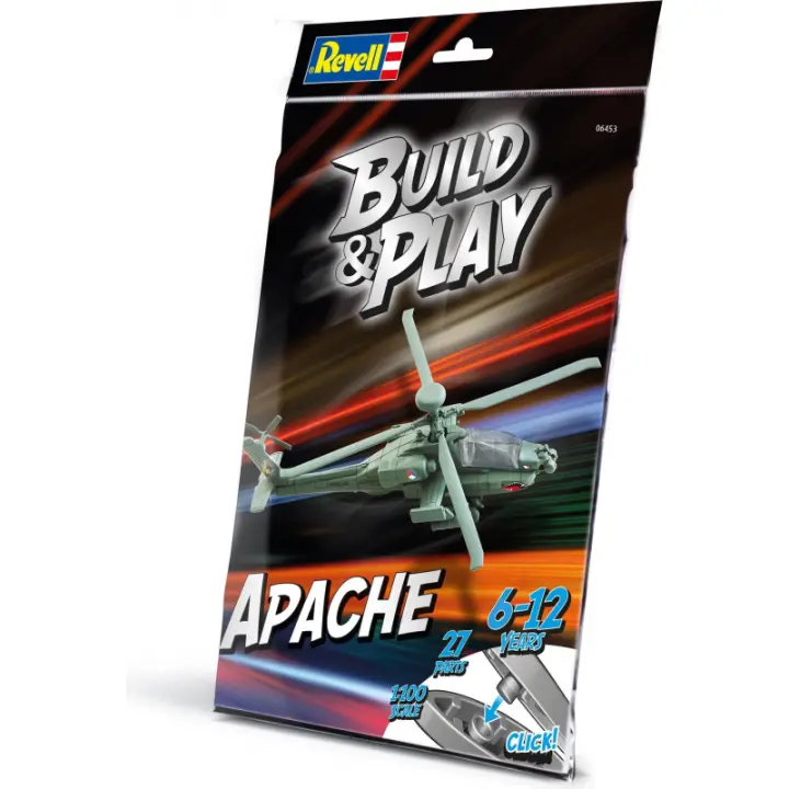 Build & Play AH-64 Apache 1/100 Revell 06453 - 1