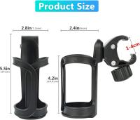 Sostenedor de taza de bicicleta, Sostenedor de botella de agua de la bicicleta, Sostenedor de botella de la rotación de 360 grados, Sostenedor de taza de bicicleta - details 0