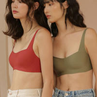 Sujetadores Sin Costuras Para Mujer Invisible Push up Sin Alambre Sujetador Suave De Noche Lencería Deportiva Para Niñas - details 9