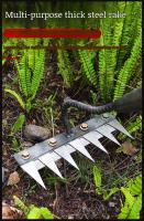 Pala De Hierba Multifuncional Desmontable De Acero Al Mánganes Esp�adilla Agrícola Para El Hogar Herramienta De Riego - details 1