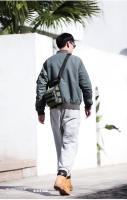 Bolsa De Cintura Para Motocicleta Rhinowalk 3L Estuche De Viaje Para Móvil Con Funda De Cintura Pierna Cadera Bum Negro Gris Verde - details 2