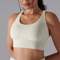 Sujetador Deportivo Para Mujer Alta Soporte Impacto Yoga Running Quick Dry Top Deporte Gimnasio Padded Bralette Sexy - details 48