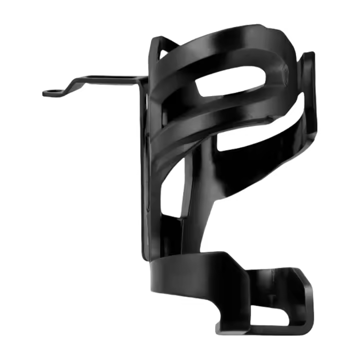 Soporte De Vaso Para Motocicleta Montado En Manillar Y Espejo Retrovisor Accesorio De Ciclismo Negro Material PC+Aluminio Ajustable Para Bicicletas Y Vehículos Eléctricos - 1