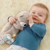 Muñeco De Peluche Suave Para Bebés Otter Soothing Con Música Y Luz Compañero Para Dormir Para Niños Y Niñas Regalo Ideal - details 14