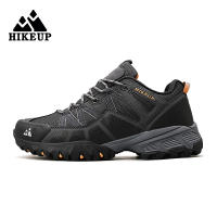 Zapatos De Senderismo Para Hombres HIKEUP Zapatillas De Trekking Para Montañismo Suela De Goma Duradera Deportes Al Aire Libre Talla Verdadera Para Principiantes Mesh Transpirable Color Negro Verde Gris - details 21