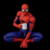 Figura De Acción Spiderman Nuevo ML Legends Spider-Man into the Spider-Verse Sv Peter B. Parker Sentinel Miles Modelo Juguetes - details 4
