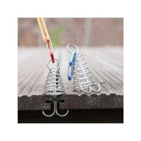 4pcs Hebilla De Anzuelo Para Tenda Accesorios De Camping Al Aire Libre Octopus Cuerda De Viento Fijación De Madera Agujero Con Resorte - details 3