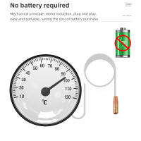 Gauge De Temperatura Con Sensor Capilar 40℃-120℃ Medidor De Agua Y Aceite Con Sensor De 1.44m Herramienta Doméstica - details 5