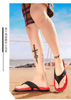 Sandalias De Playa Para Hombre Verano Con Masaje Granulada Cómodas Casual Para Casa Y Baño Zapatillas De EVA Talla Verdadera - details 12