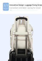 Bolsa De Pañales PANGDUBE Para Bebé Con 2 Soportes Para Carrito Impermeable Bolsa De Viaje Al Aire Libre Estilo Mochila Para Mamá Durante La Maternidad - details 16