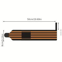 Pulsera De Entrenamiento De Pesas Para Gimnasio 2pcs Soporte De Mano Padded Braza De Palma Para Ejercicios De Levantamiento De Pesas Fitness - details 4