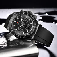 Reloj De Pulsera LIGE Top Brand Luxury FOXBOX Para Hombre Con Calendario Fecha Doble Mostrador Digital Luz Resistente Al Choque Reloj De Mano Luminoso Resistente Al Agua - details 15