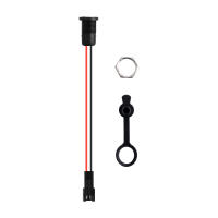 1PC Jack De Poder DC 5.5 X 2.1mm Femenino Panel Montado Con Cable JST SM Macho De 2 Pin Para Scooter Eléctrico - details 11